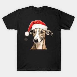 Whippet Christmas T-Shirt